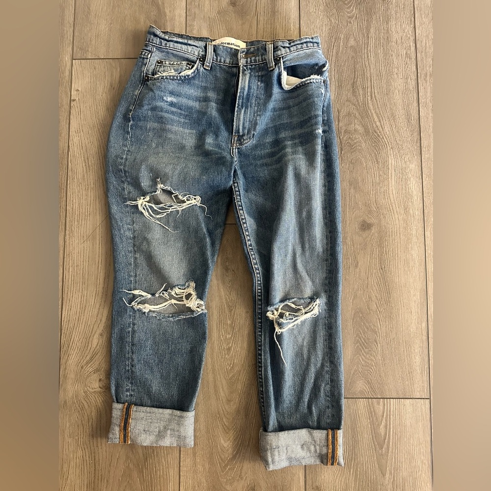 Reformation Cigarette Crop Jeans
